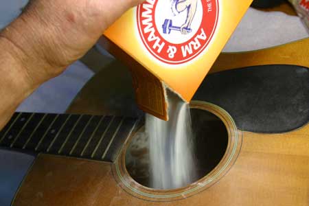 How To Clean The Inside Of A Guitar  